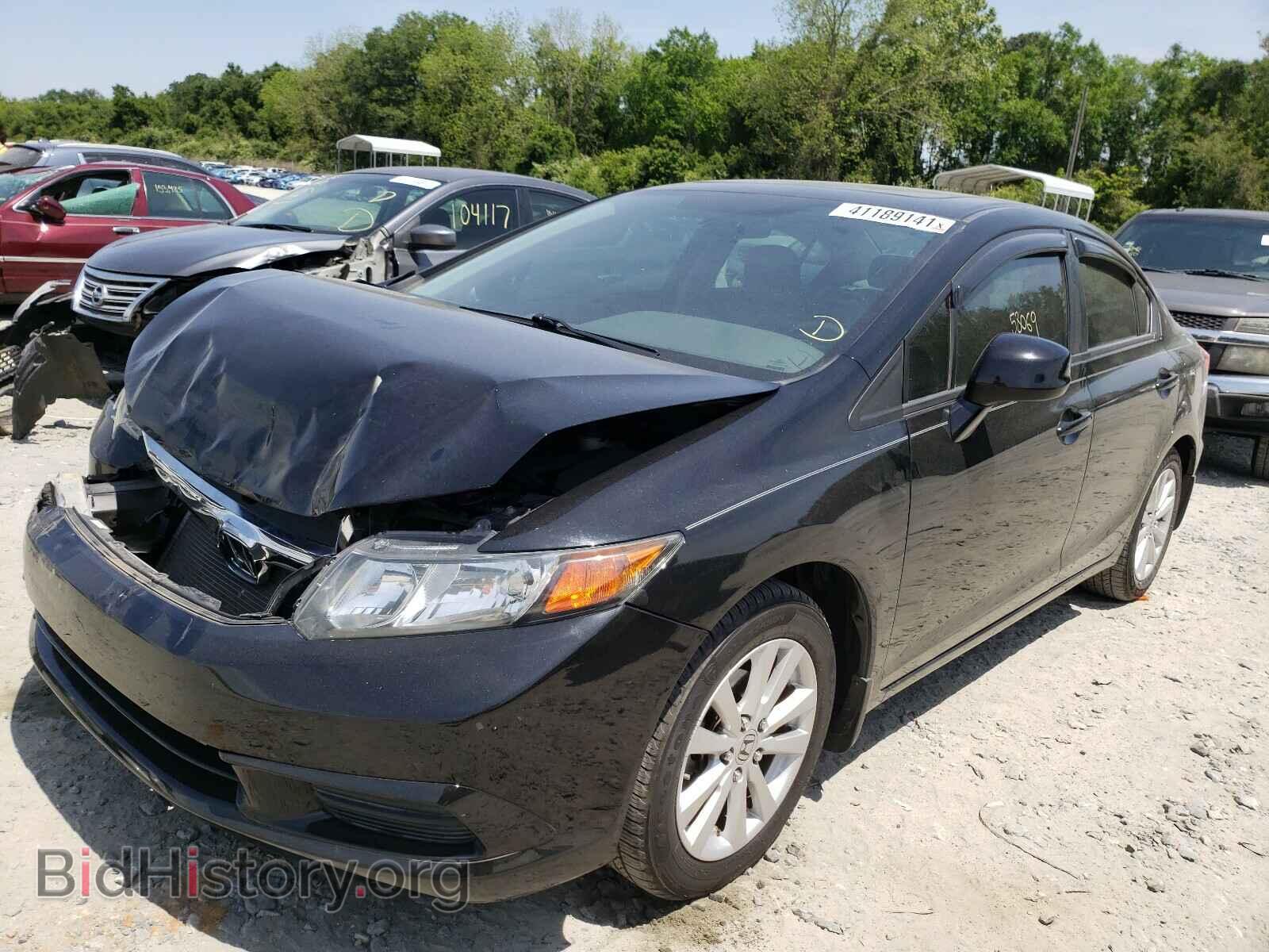 2012 HONDA CIVIC - VIN: 19XFB2F93CE052501 - Фото 2