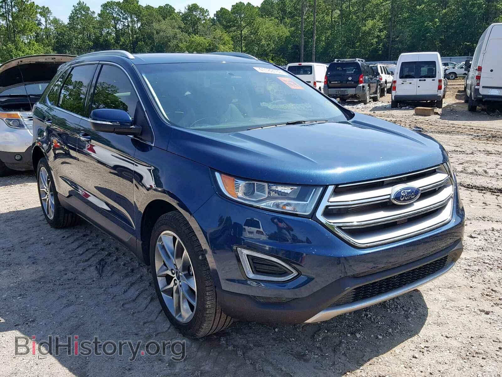 Photo 2FMPK3K80HBB40990 - FORD EDGE TITAN 2017