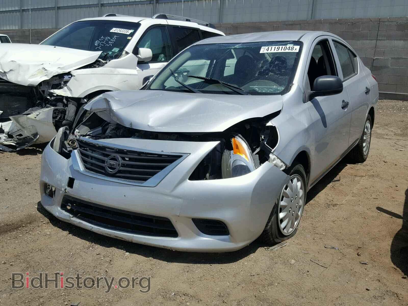 2012 NISSAN VERSA - VIN: 3N1CN7AP9CL810577 - Фото 2