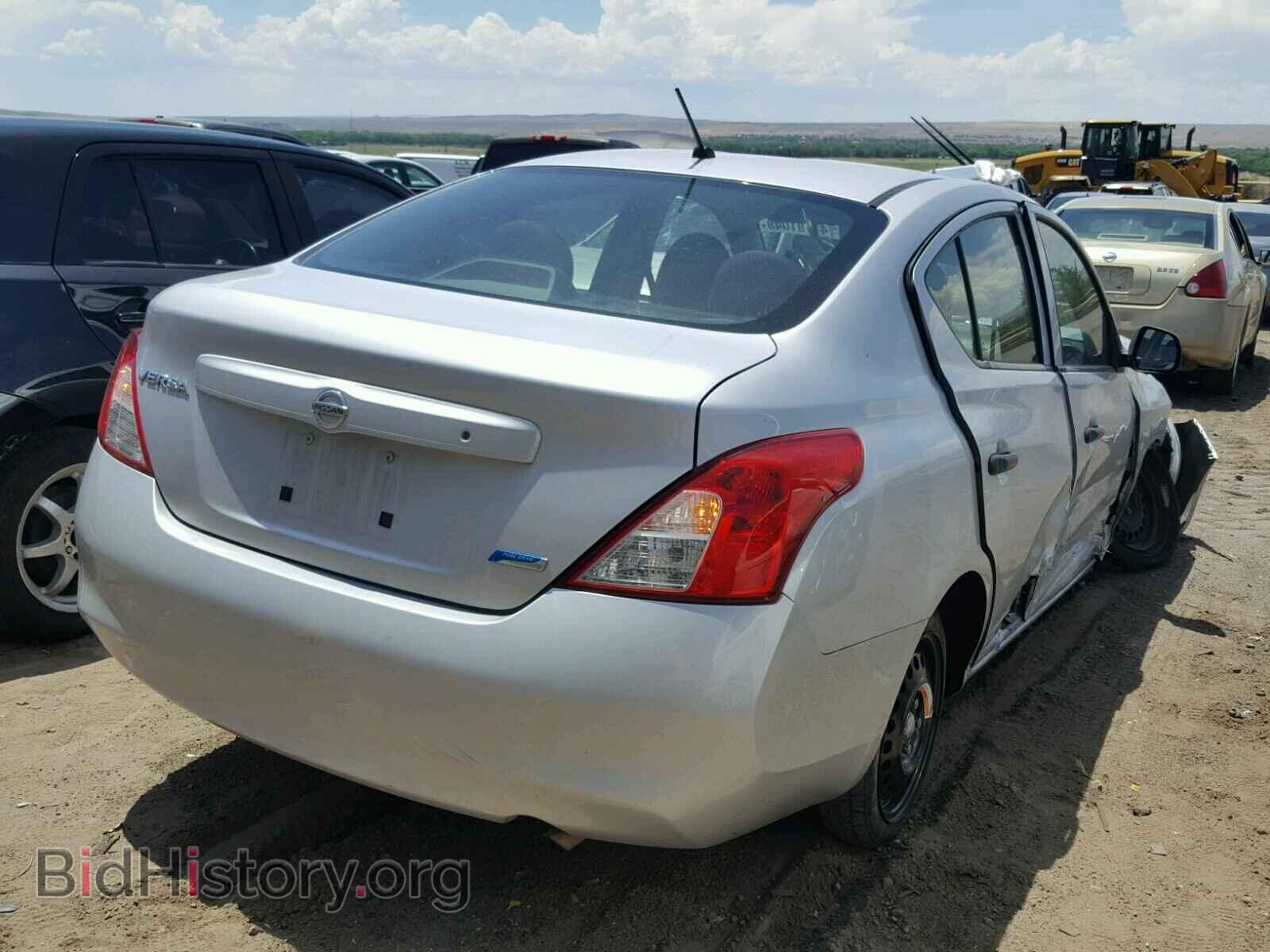 2012 NISSAN VERSA - VIN: 3N1CN7AP9CL810577 - Фото 4