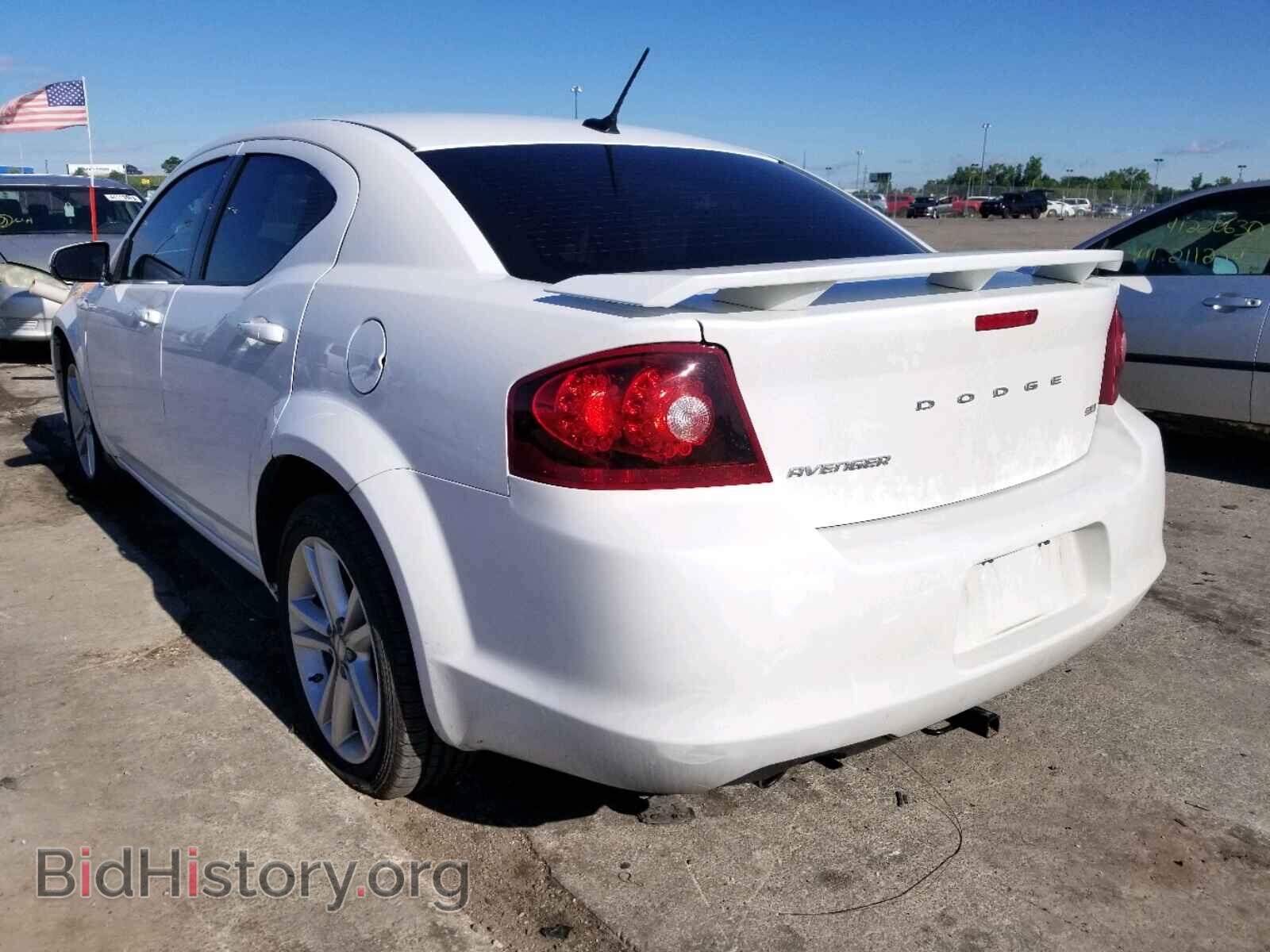 2013 DODGE AVENGER - VIN: 1C3CDZCG8DN582926 - Фото 3