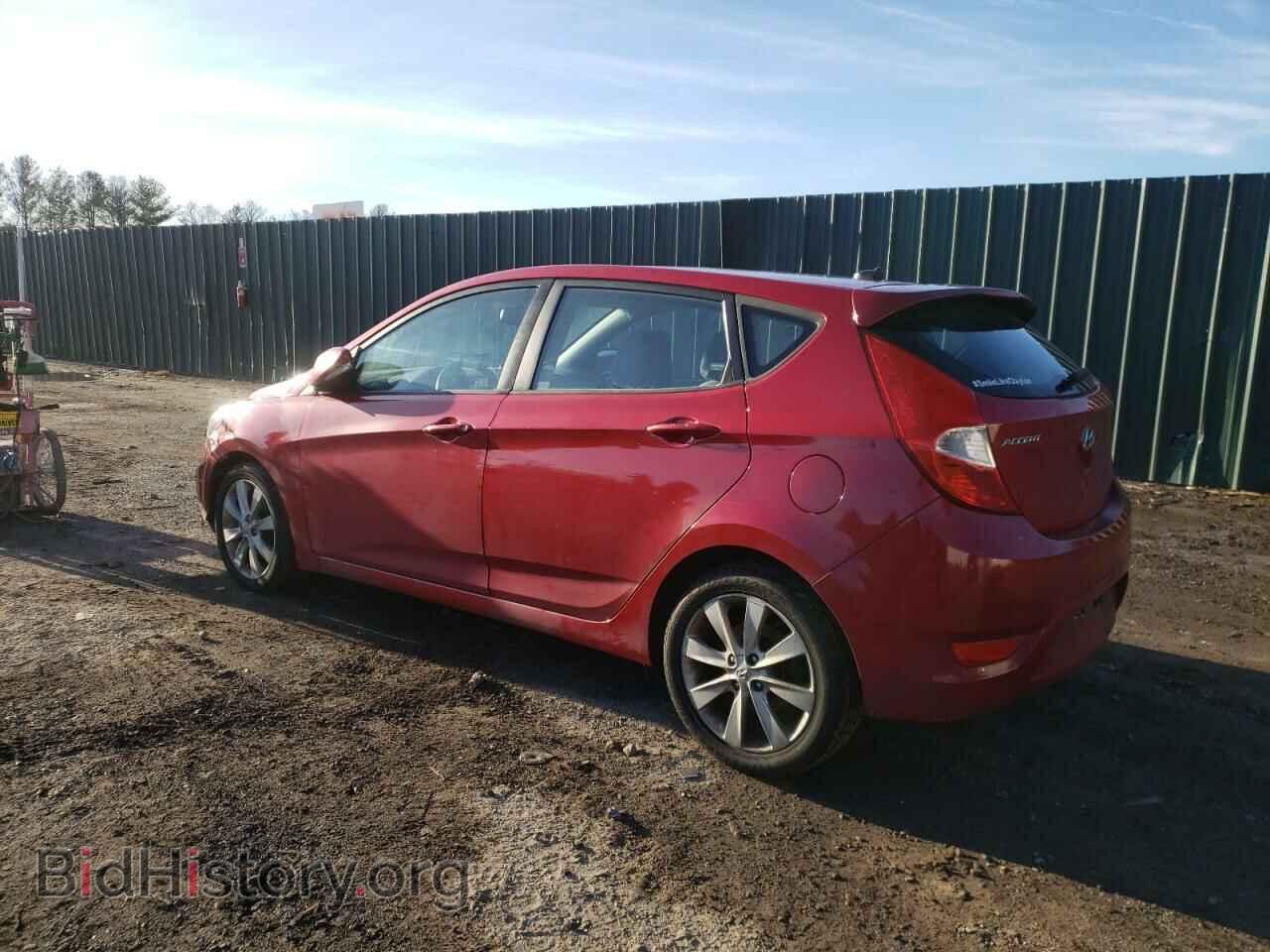 2013 HYUNDAI ACCENT - VIN: KMHCU5AE7DU098365 - Фото 2