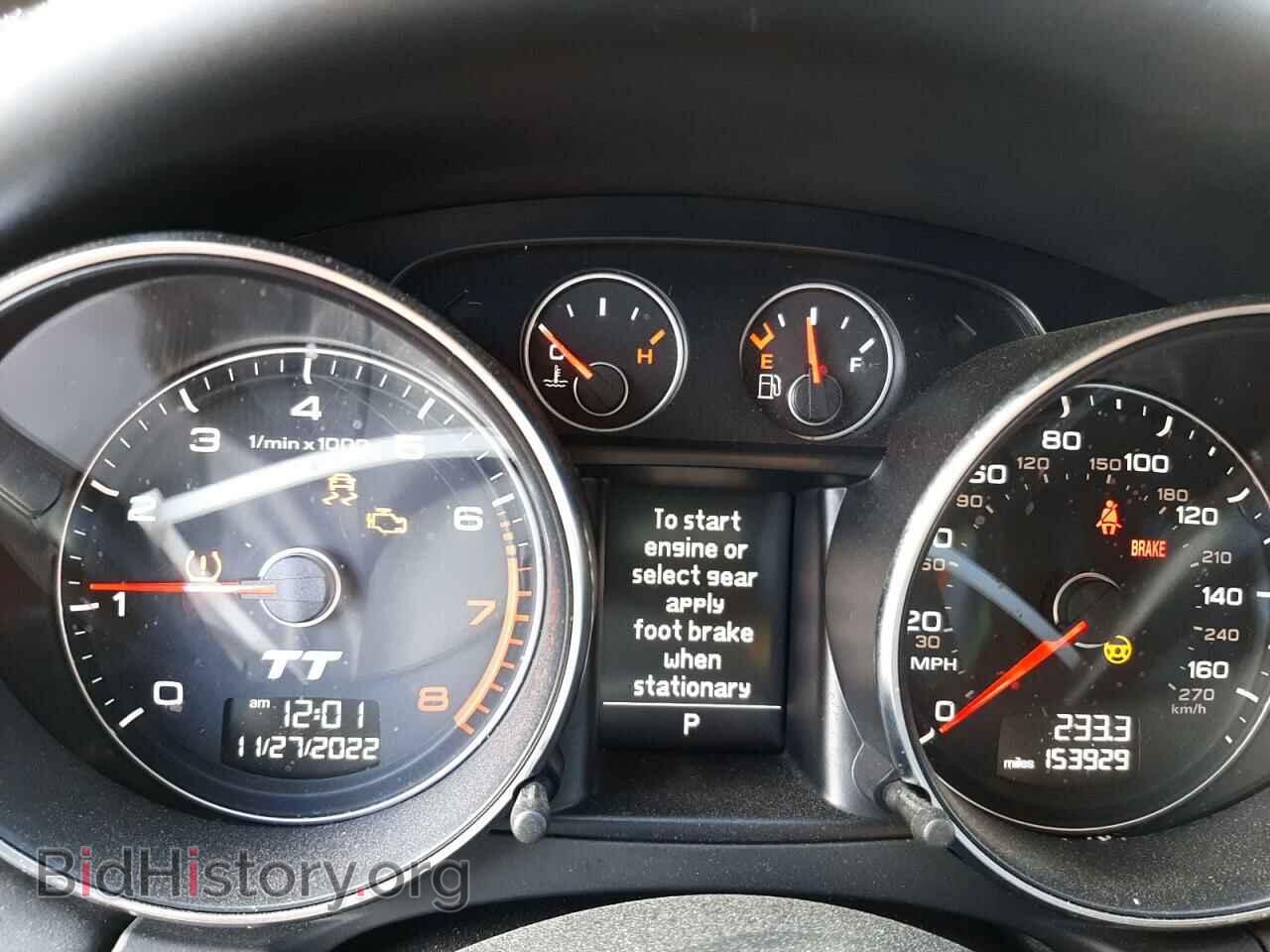 2012 AUDI TT - VIN: TRUBFAFK5C1003812 - Photo 9
