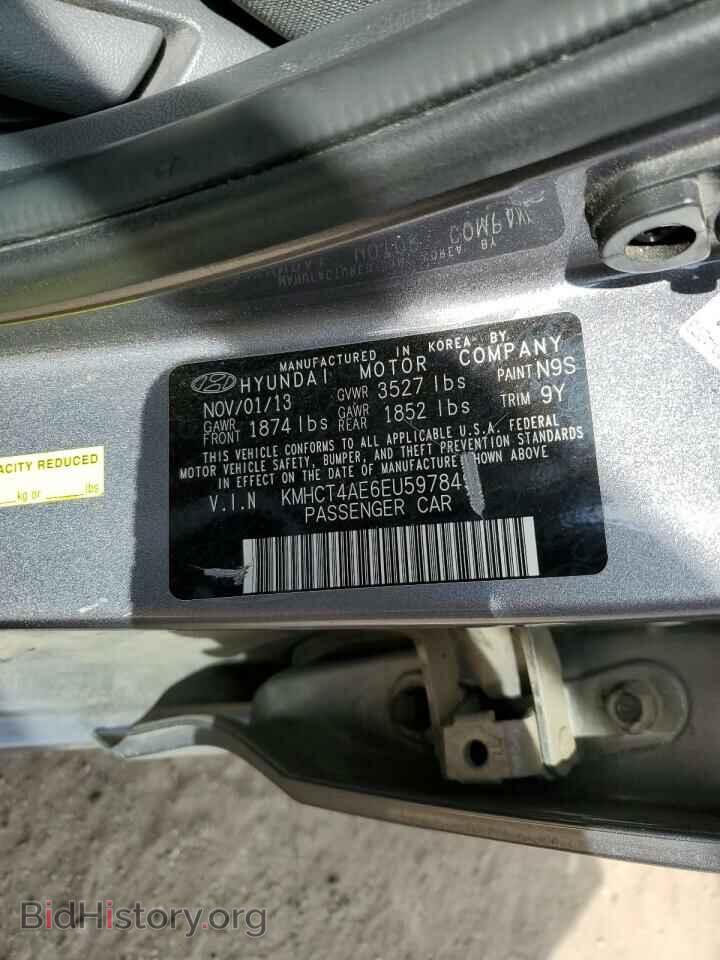 2014 HYUNDAI ACCENT - VIN: KMHCT4AE6EU597849 - Фото 12