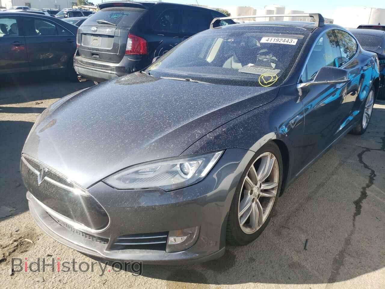Фотография 5YJSA1H14EFP50082 - TESLA MODEL S 2014
