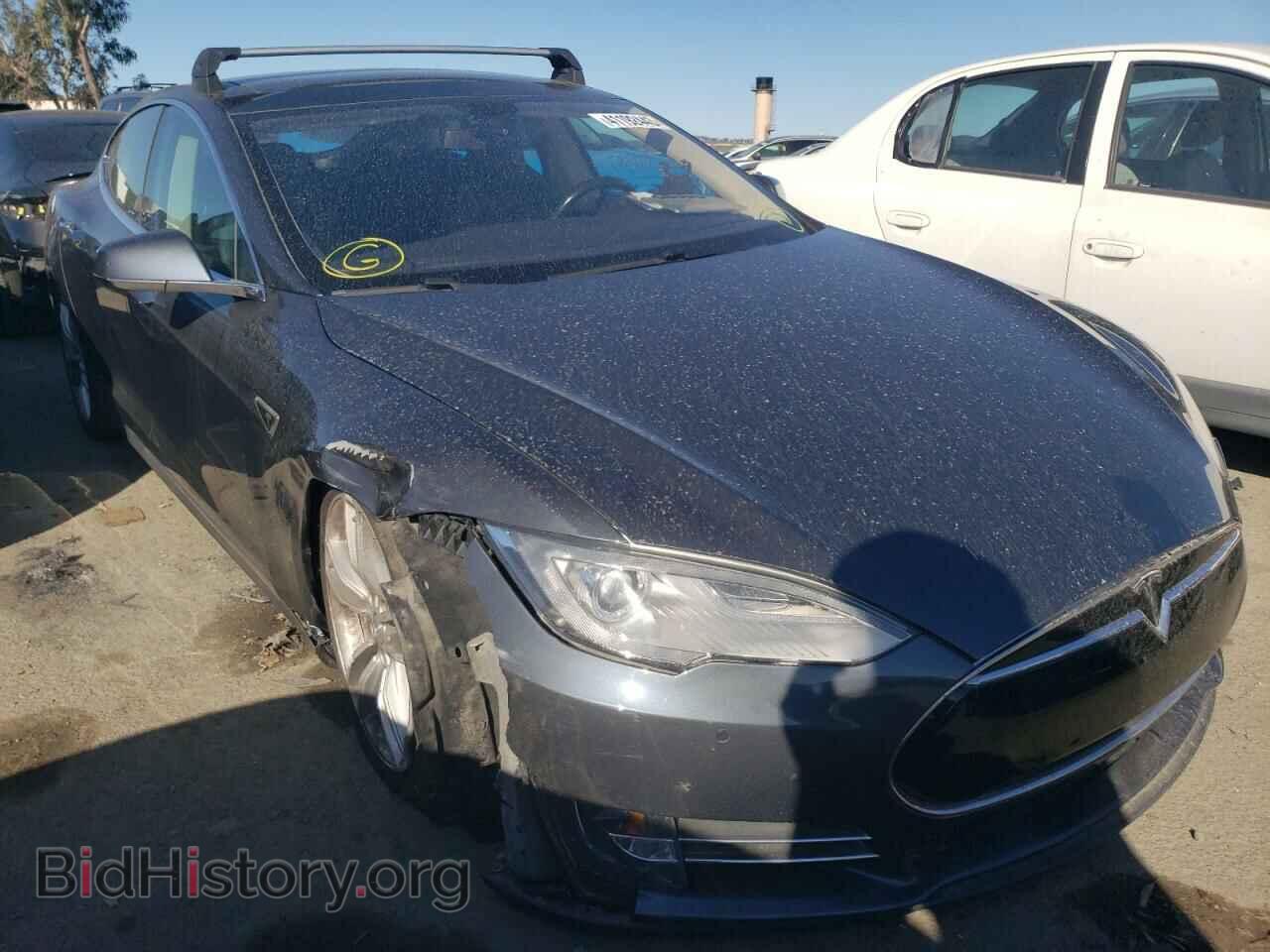 2014 TESLA MODEL S - VIN: 5YJSA1H14EFP50082 - Фото 4
