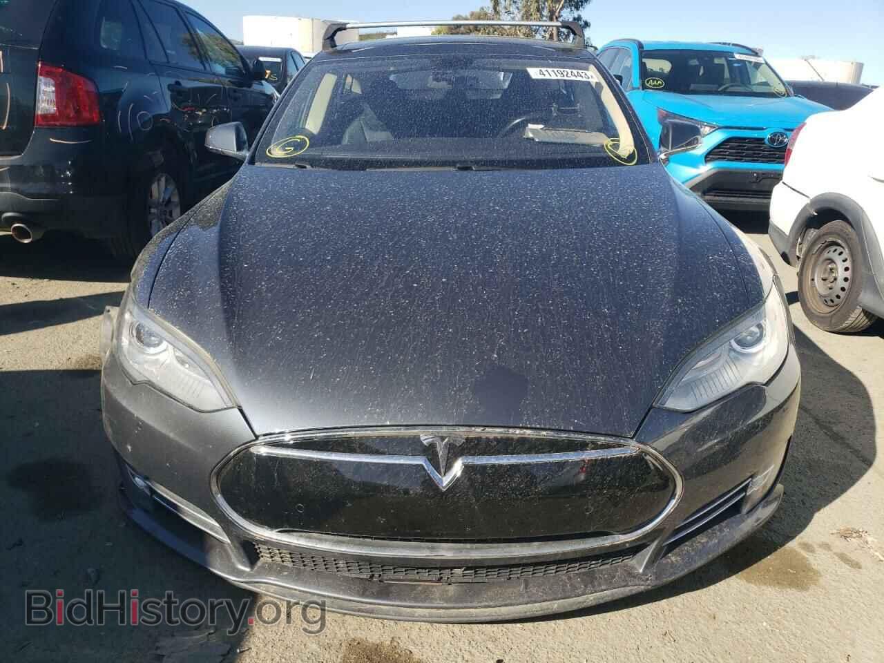 2014 TESLA MODEL S - VIN: 5YJSA1H14EFP50082 - Фото 5