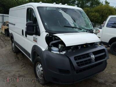 2017 RAM PROMASTER, white — VIN 3C6TRVAG3HE545986, Copart