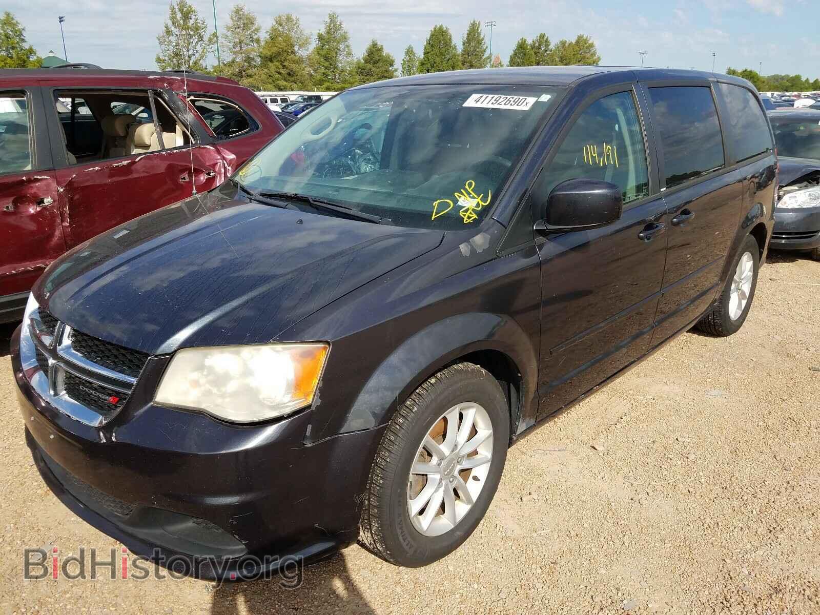 2013 DODGE CARAVAN - VIN: 2C4RDGCG1DR771608 - Фото 2