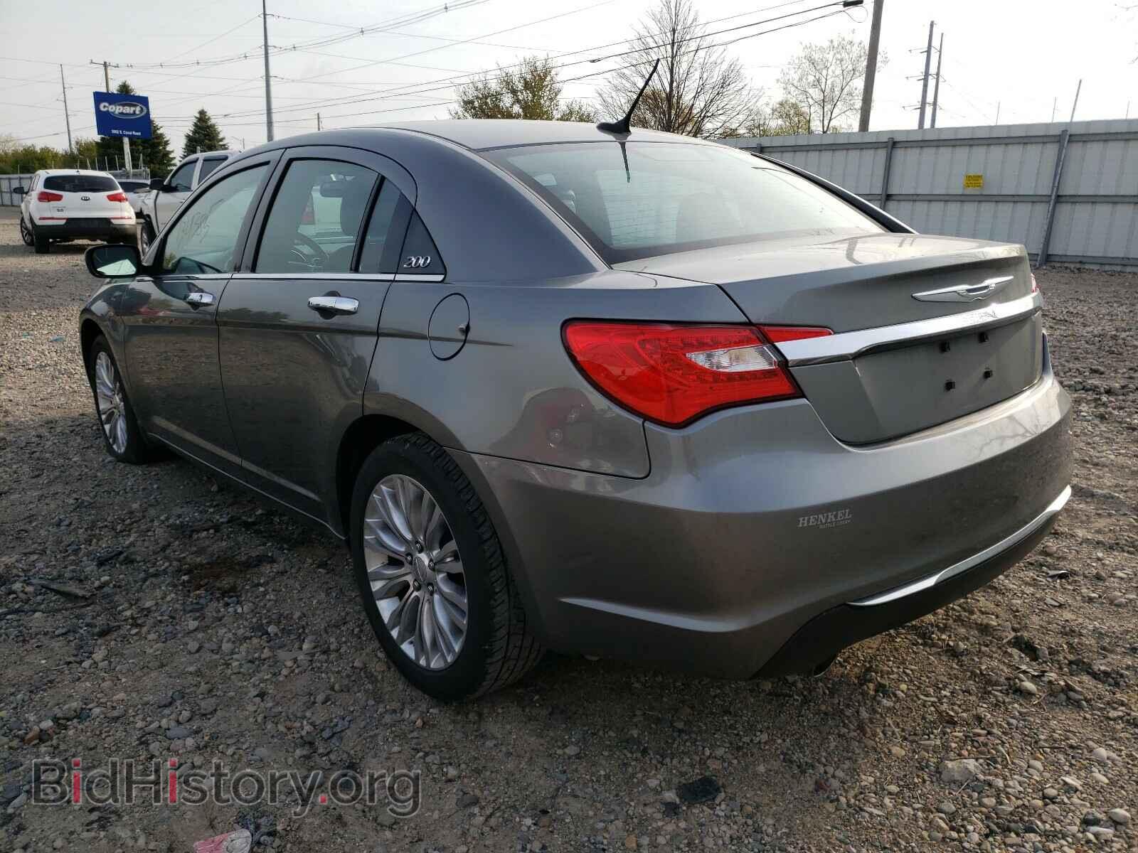 2012 CHRYSLER 200 - VIN: 1C3CCBCG0CN284525 - Фото 3