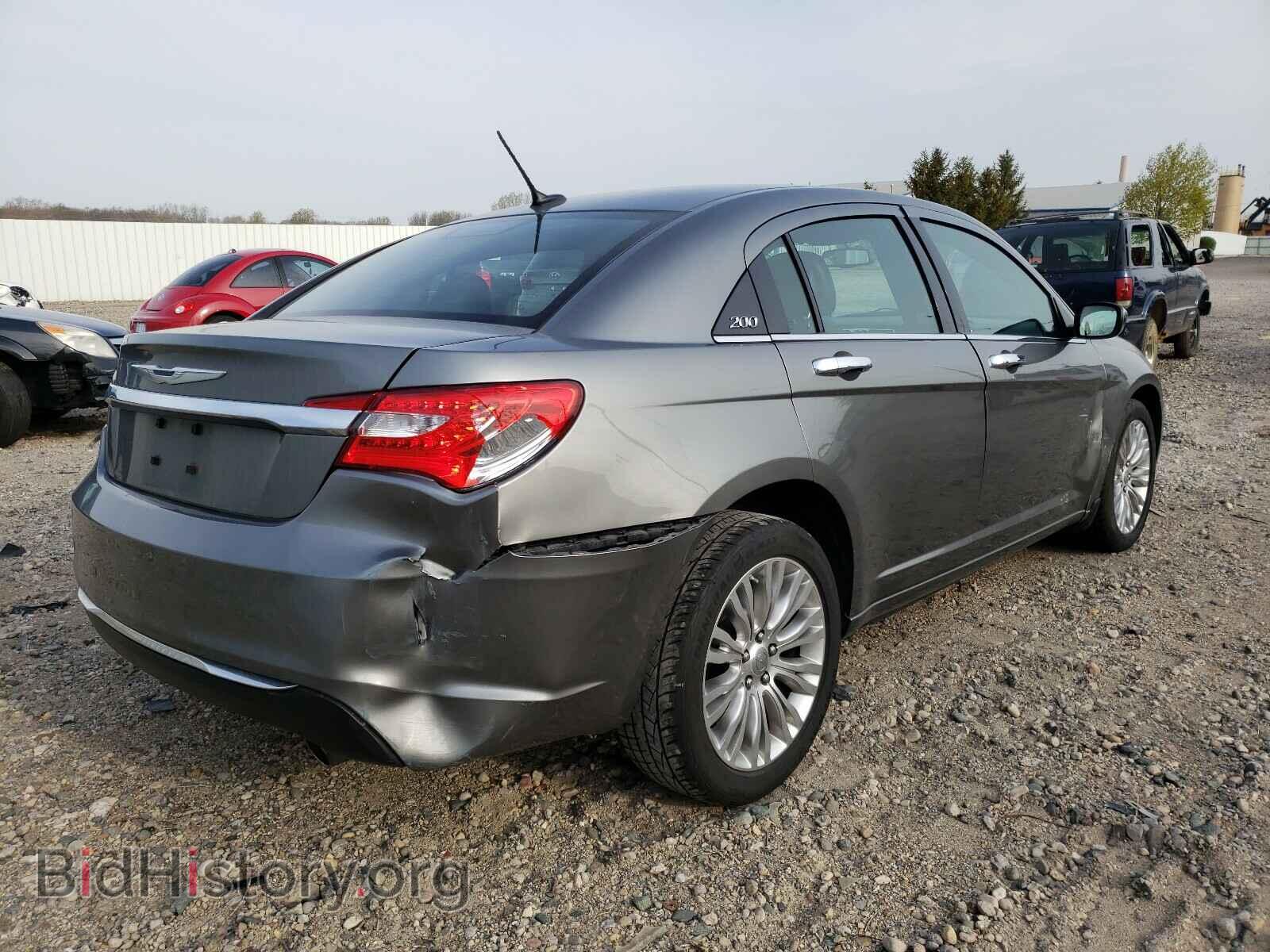 2012 CHRYSLER 200 - VIN: 1C3CCBCG0CN284525 - Фото 4