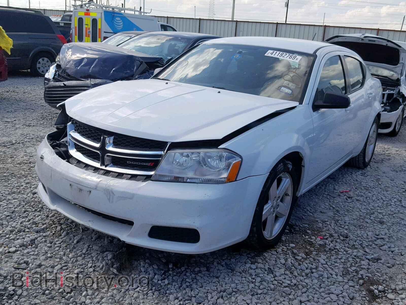 2013 DODGE AVENGER - VIN: 1C3CDZAB2DN516850 - Фото 2