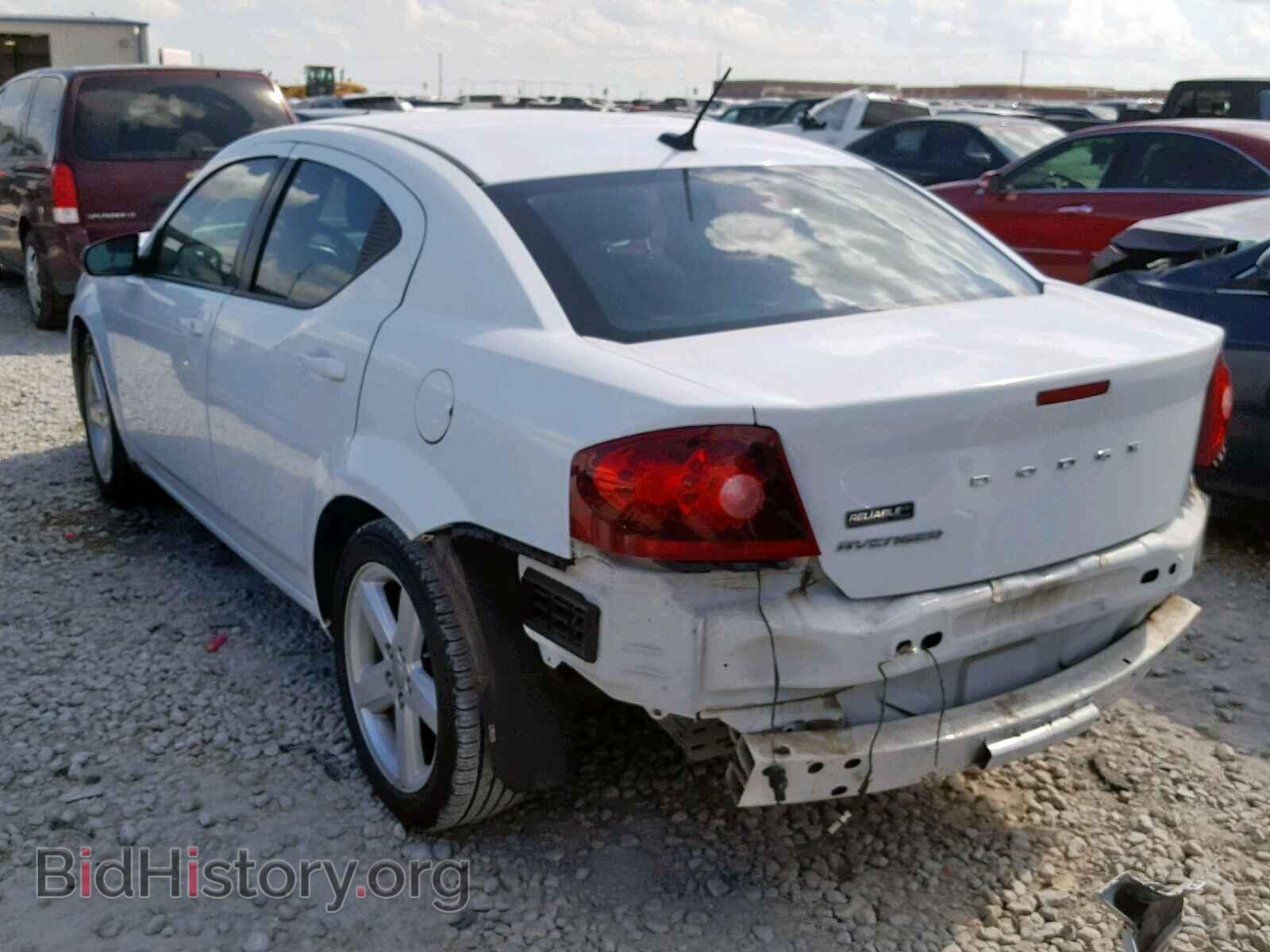 2013 DODGE AVENGER - VIN: 1C3CDZAB2DN516850 - Фото 3