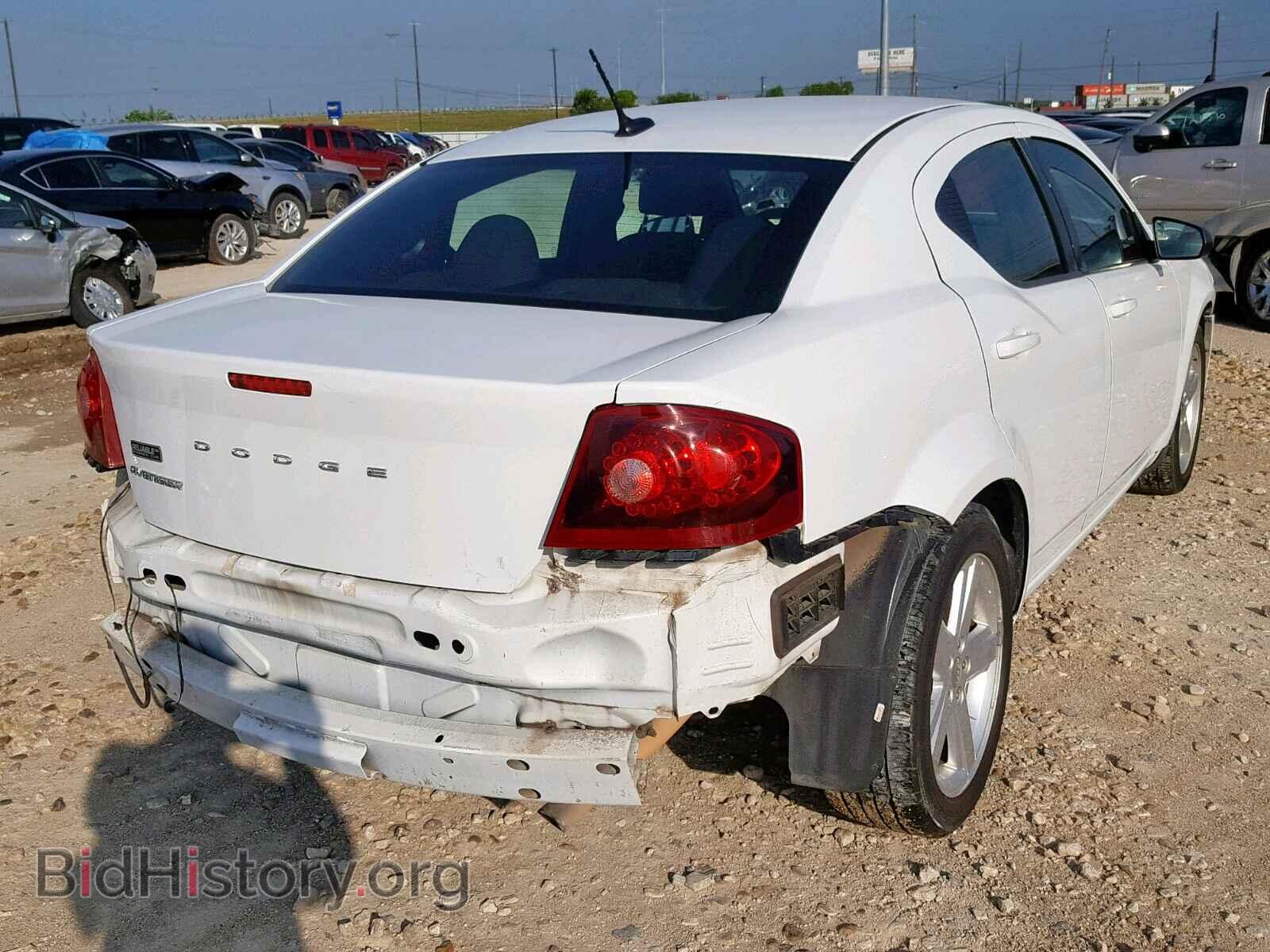 2013 DODGE AVENGER - VIN: 1C3CDZAB2DN516850 - Фото 4