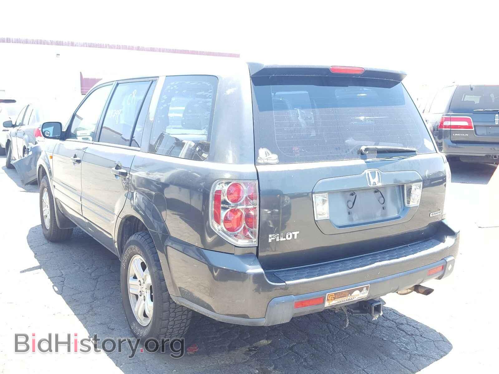 2006 HONDA PILOT - VIN: 2HKYF18166H514337 - Фото 3