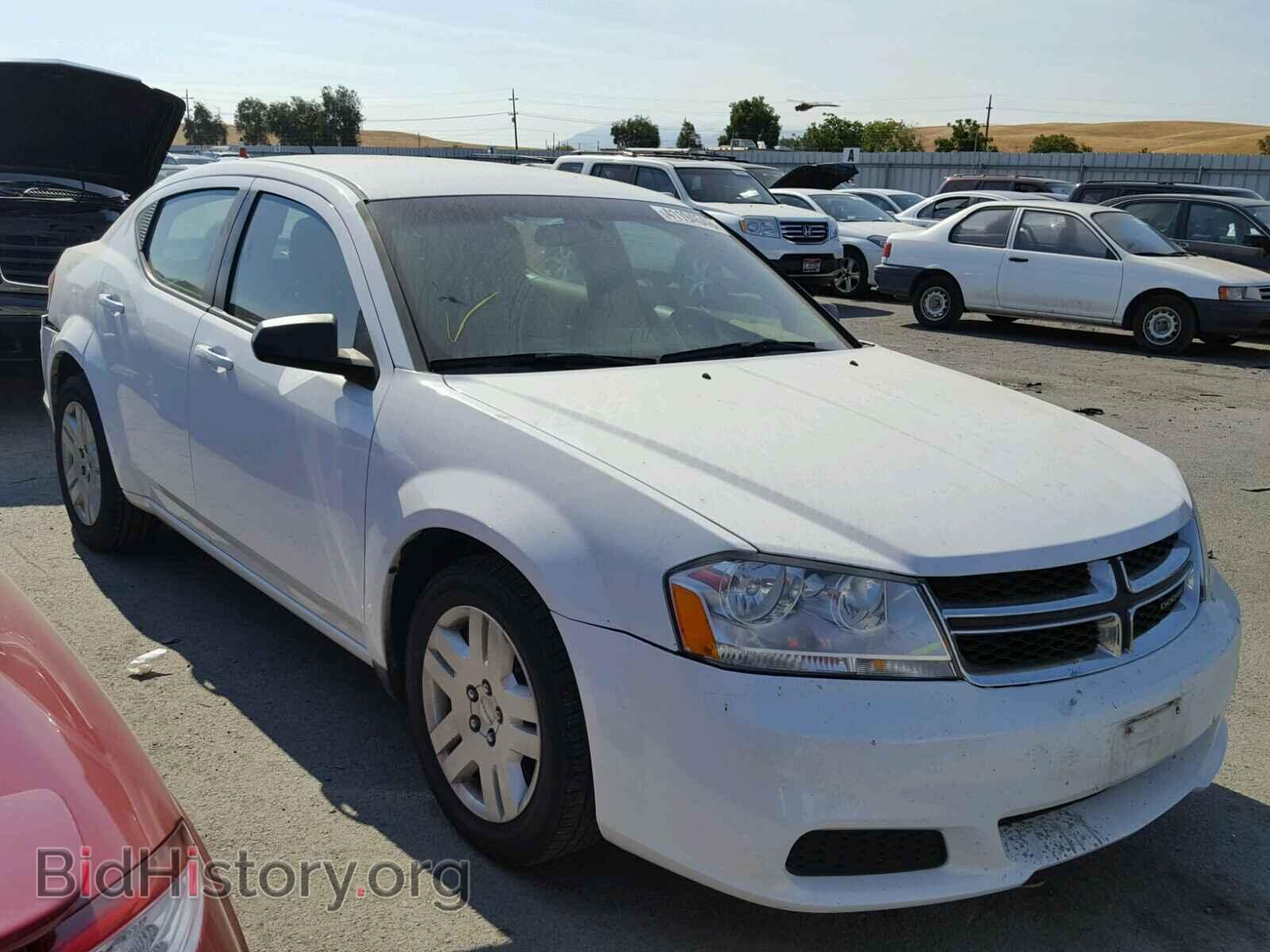 Фотография 1C3CDZAB3CN294205 - DODGE AVENGER 2012