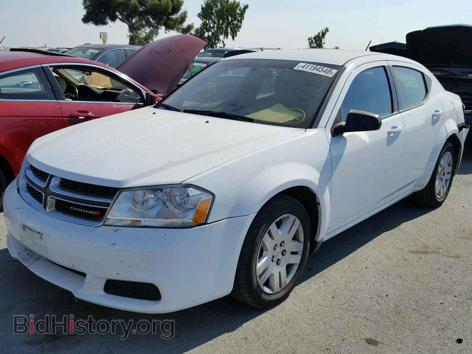 2012 DODGE AVENGER - VIN: 1C3CDZAB3CN294205 - Фото 2