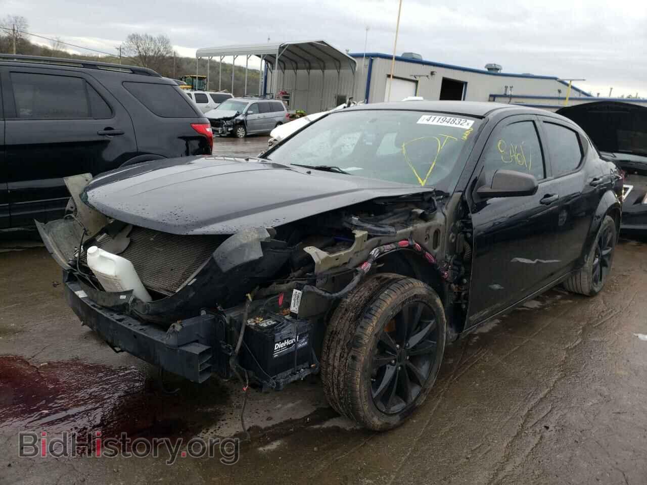 2014 DODGE AVENGER - VIN: 1C3CDZAB1EN167357 - Фото 2