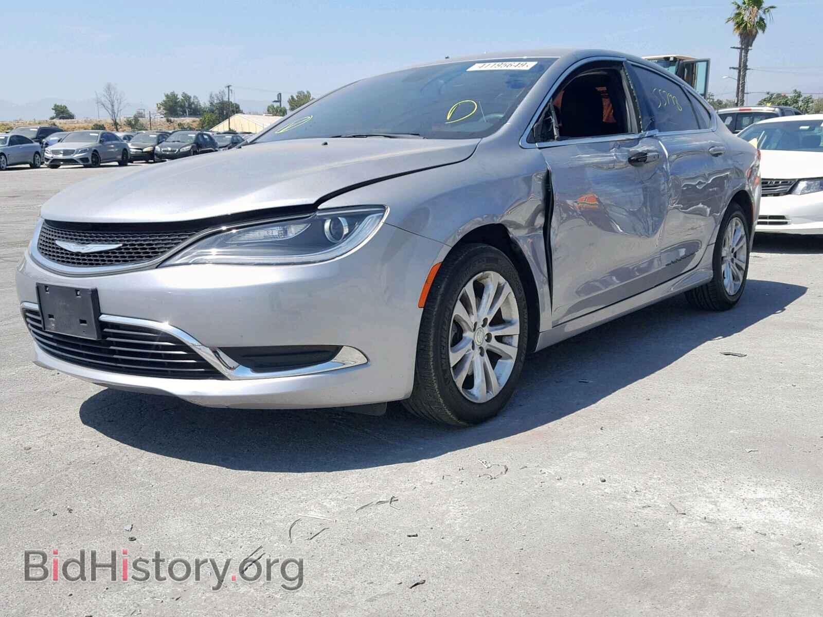 2016 CHRYSLER 200 - VIN: 1C3CCCAB0GN107492 - Фото 2