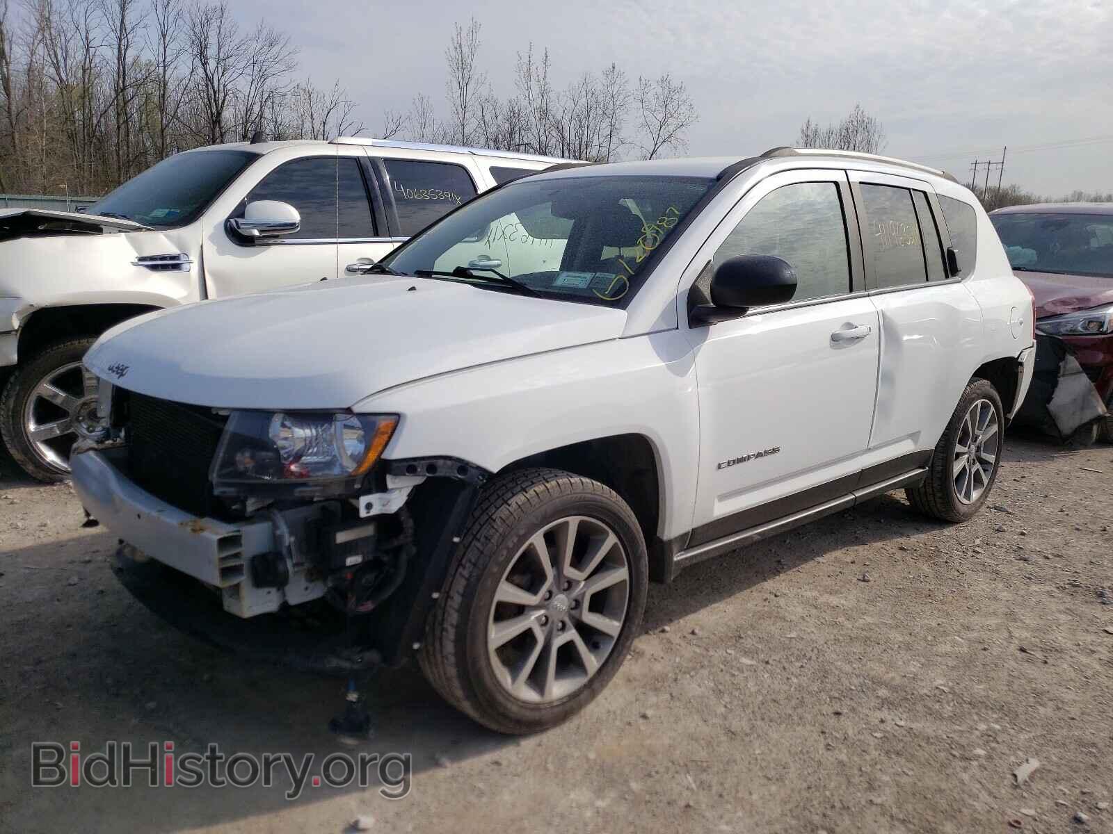 2017 JEEP COMPASS - VIN: 1C4NJCBA0HD166968 - Фото 2