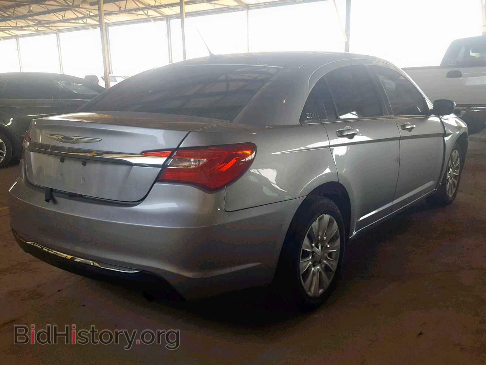2014 CHRYSLER 200 - VIN: 1C3CCBAB4EN230882 - Фото 4