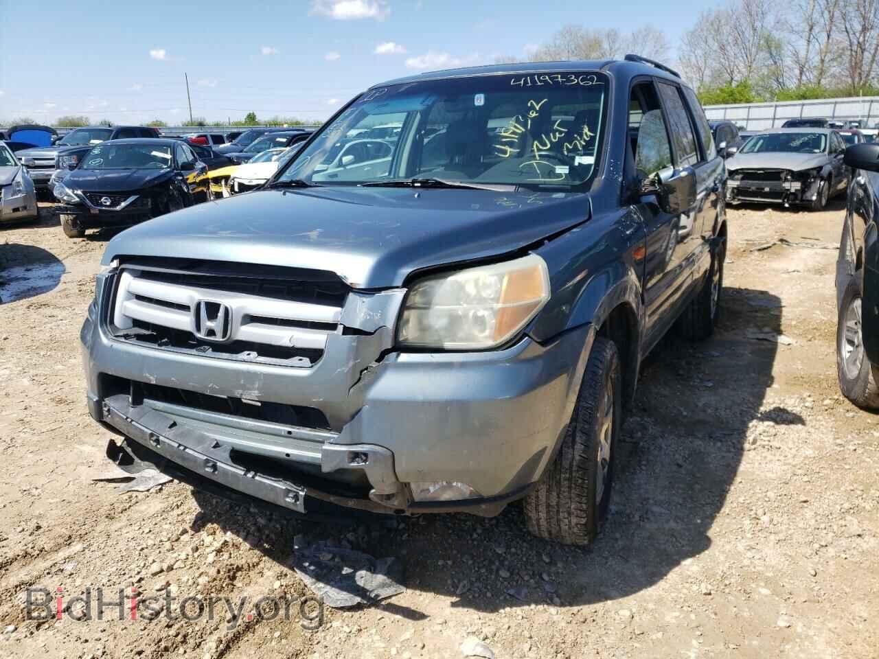 2006 HONDA PILOT - VIN: 2HKYF18666H526564 - Фото 2