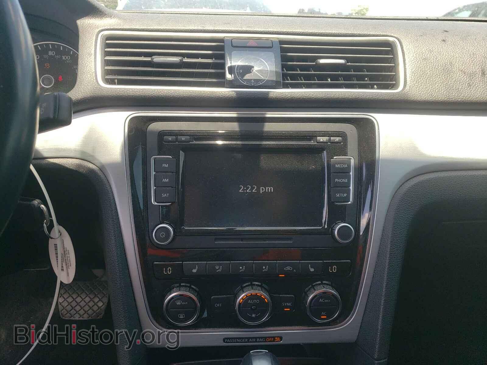 2012 VOLKSWAGEN PASSAT - VIN: 1VWBP7A35CC087125 - Фото 9
