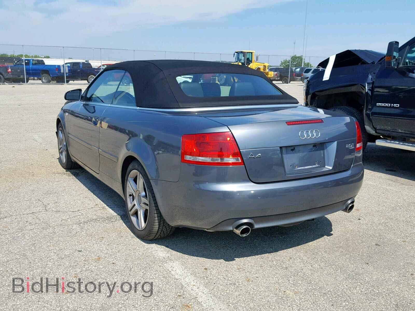 2007 AUDI A4 - VIN: WAUDF48H17K021632 - Фото 3
