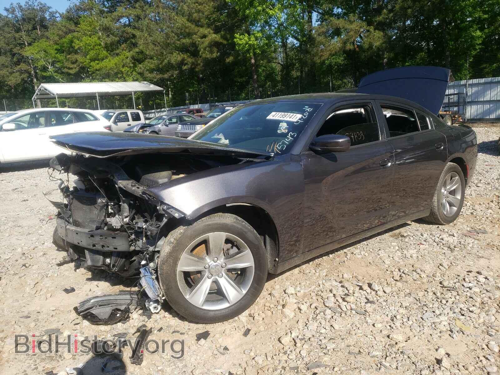 2015 DODGE CHARGER - VIN: 2C3CDXBG0FH795743 - Фото 2