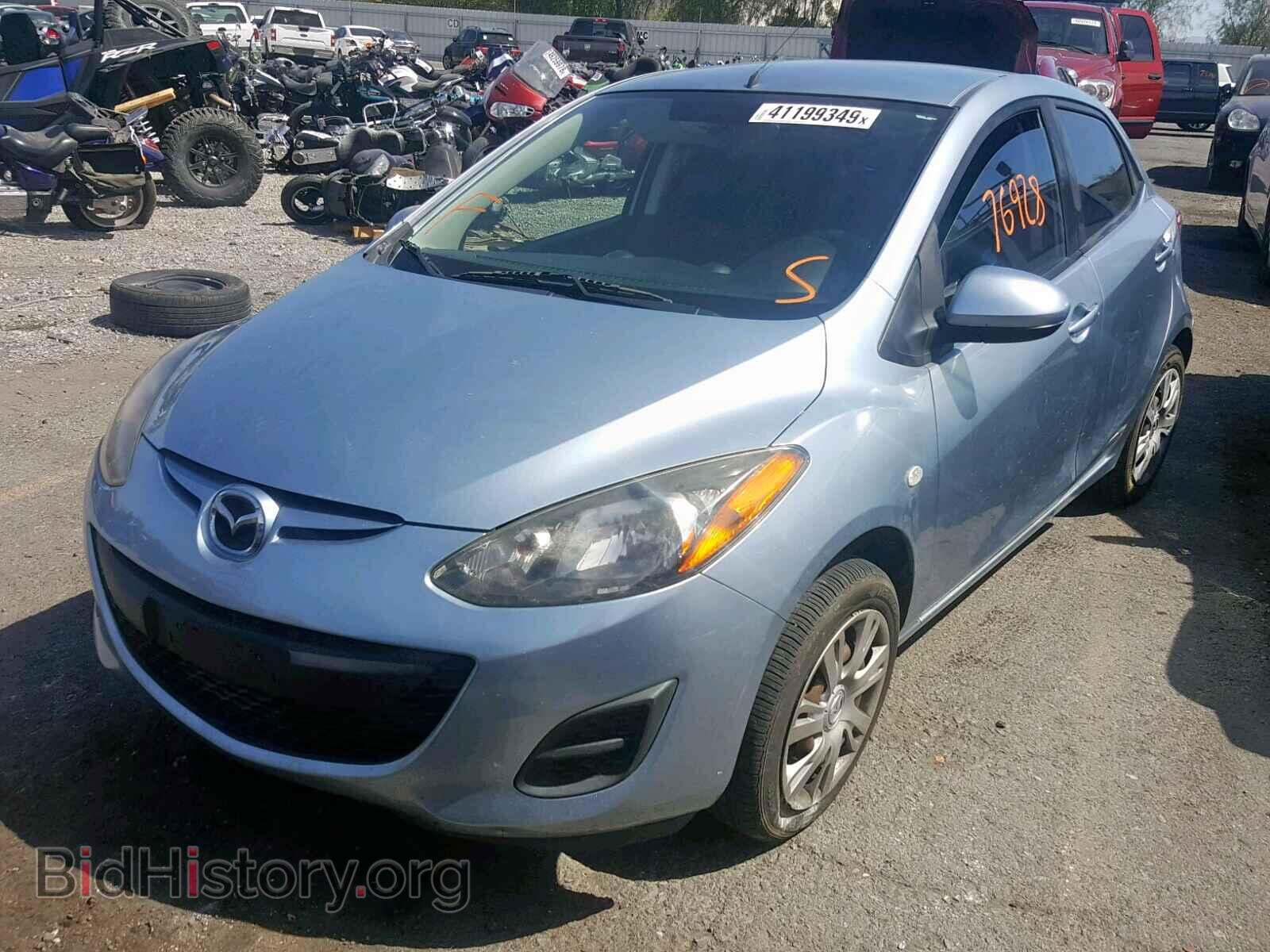 2013 MAZDA 2 - VIN: JM1DE1KZ0D0152659 - Фото 2