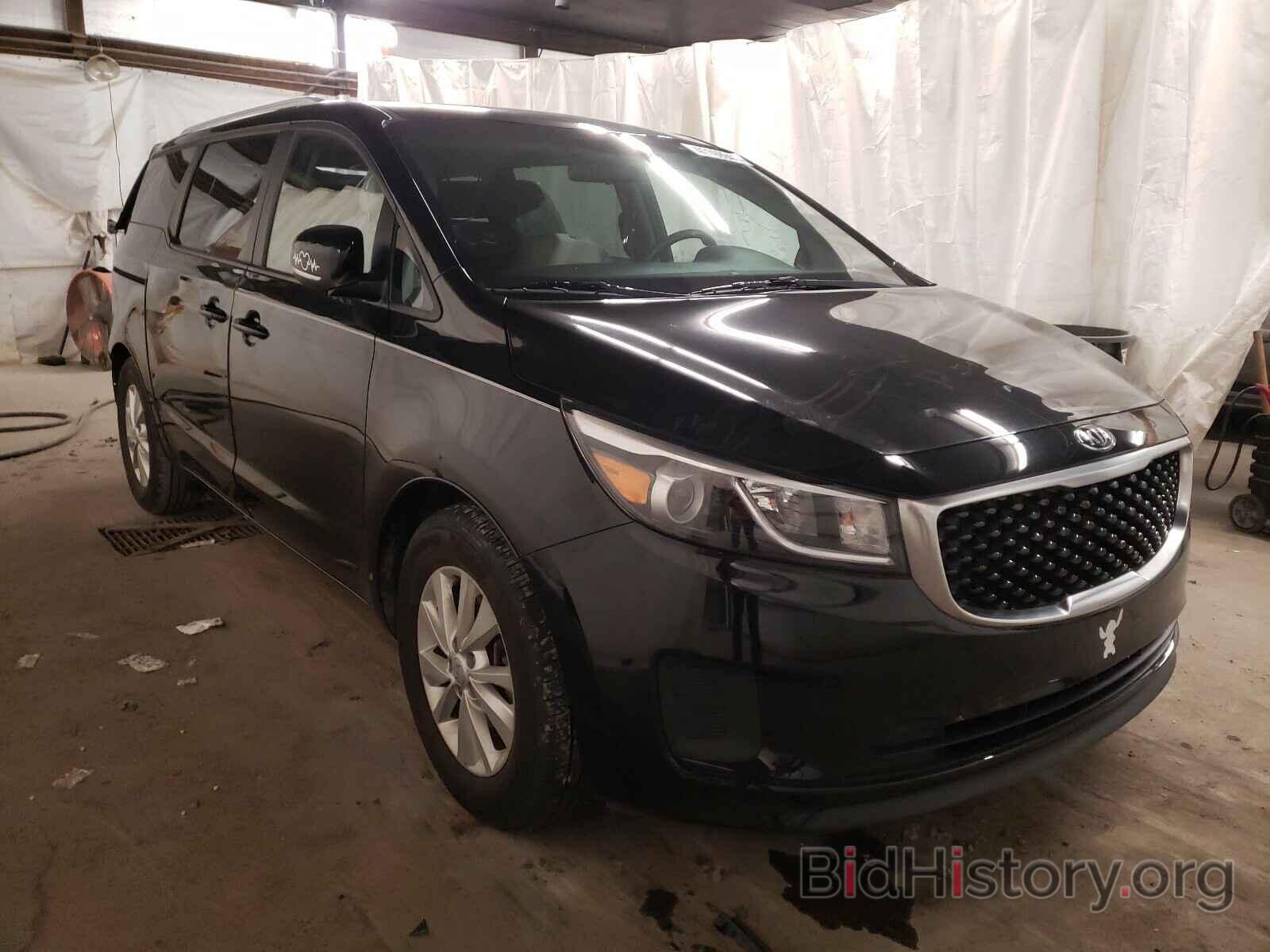 Фотография KNDMB5C12G6188542 - KIA SEDONA 2016