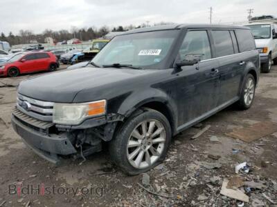 2011 Ford FLEX Limited, black — VIN 2FMGK5DC0BBD15971, Copart