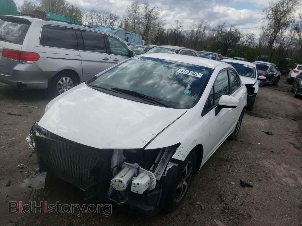 2015 HONDA CIVIC - VIN: 19XFB2F73FE230569 - Фото 2