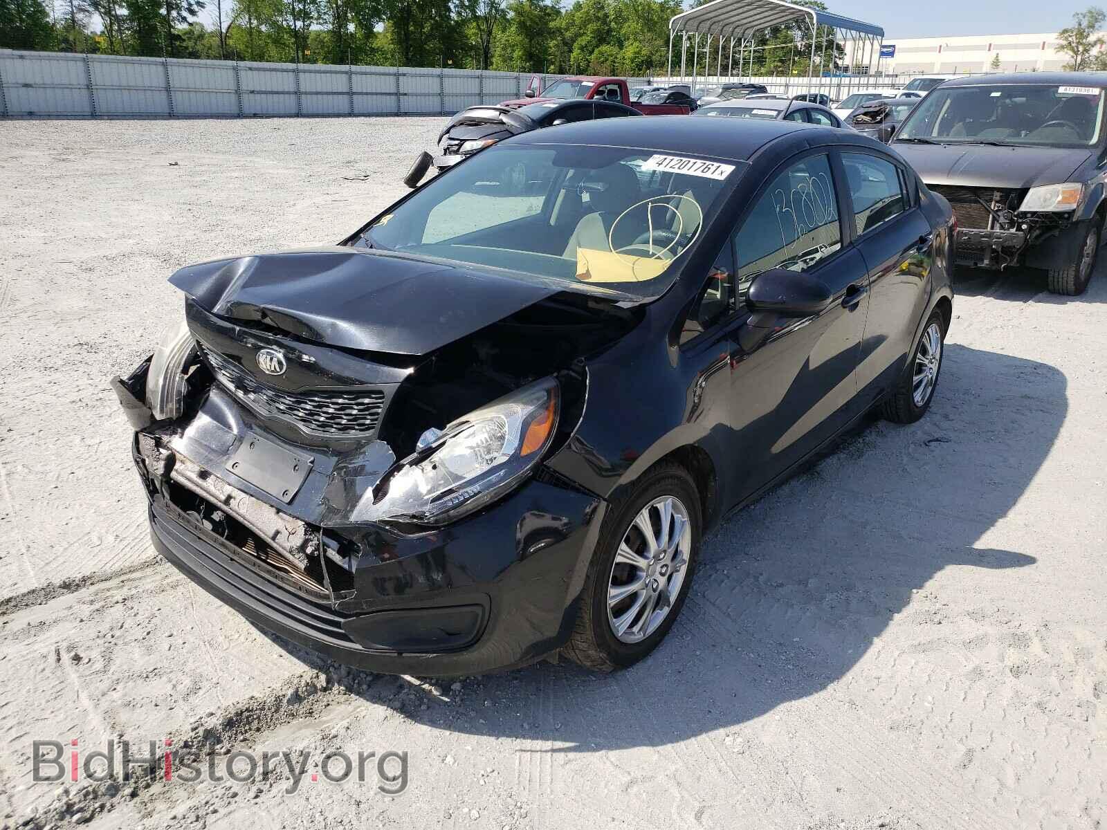 2015 KIA RIO - VIN: KNADM4A39F6428657 - Фото 2