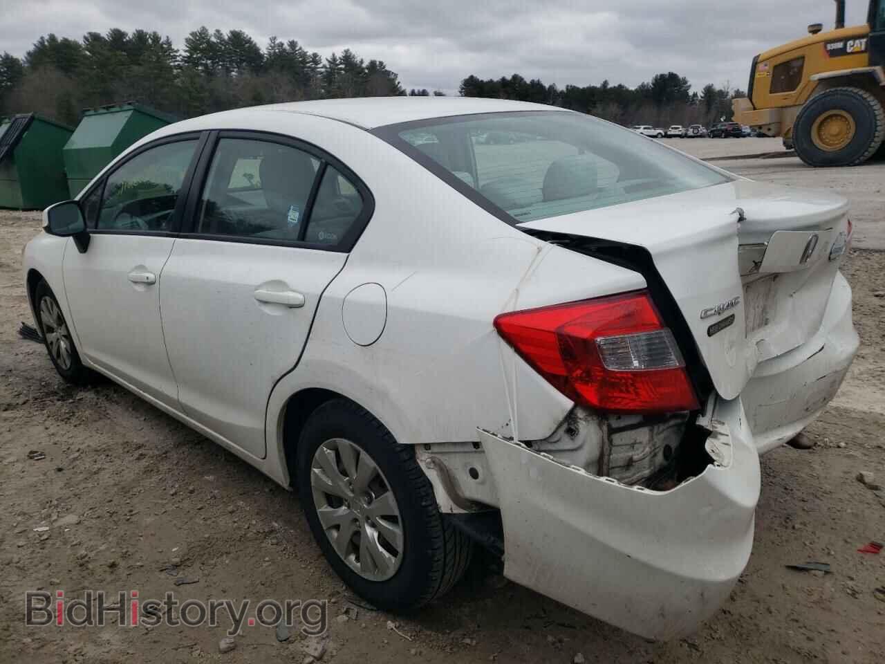 2012 HONDA CIVIC - VIN: 2HGFB2F56CH500443 - Фото 2