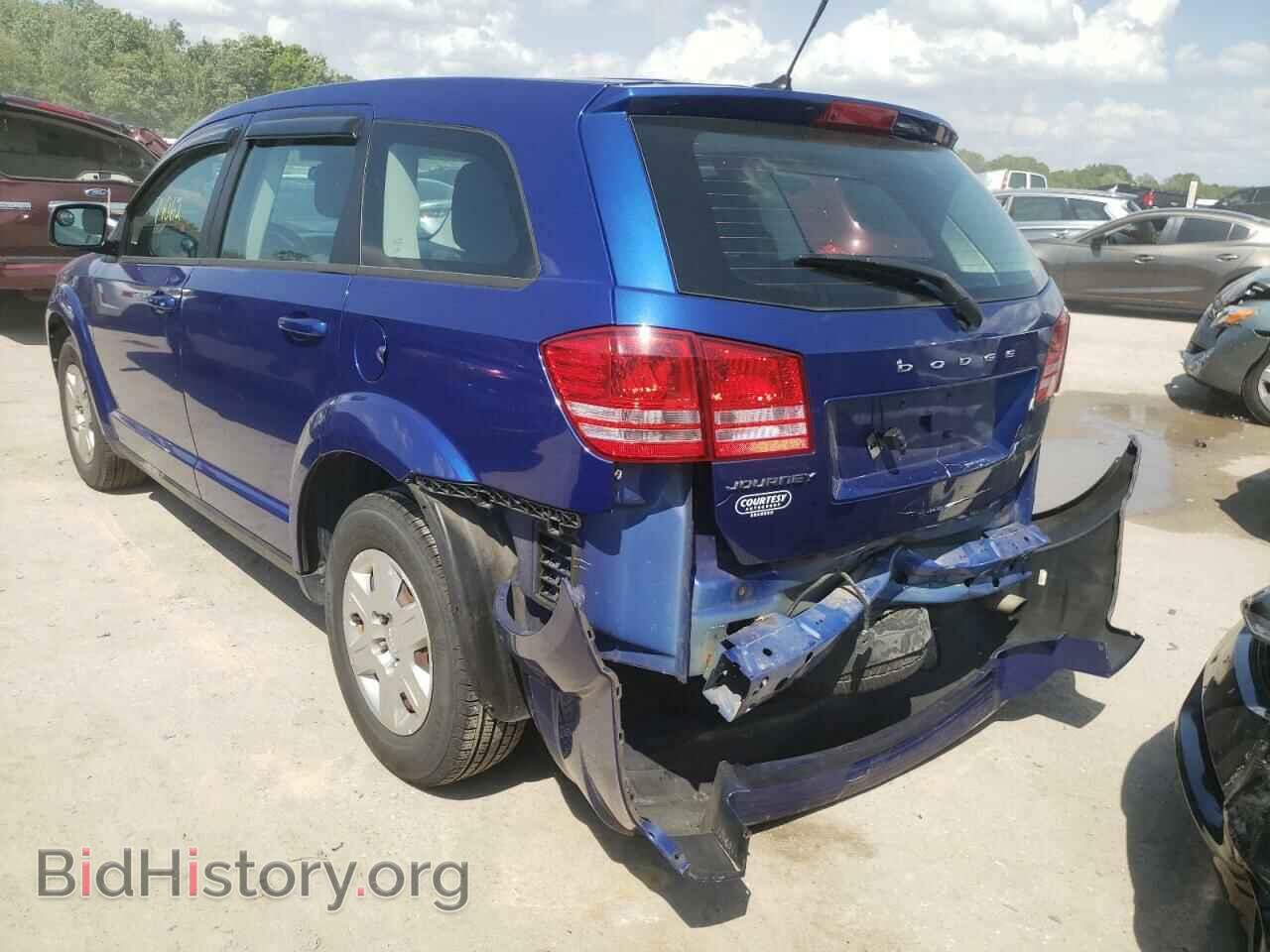2012 DODGE JOURNEY - VIN: 3C4PDCAB5CT296189 - Фото 3