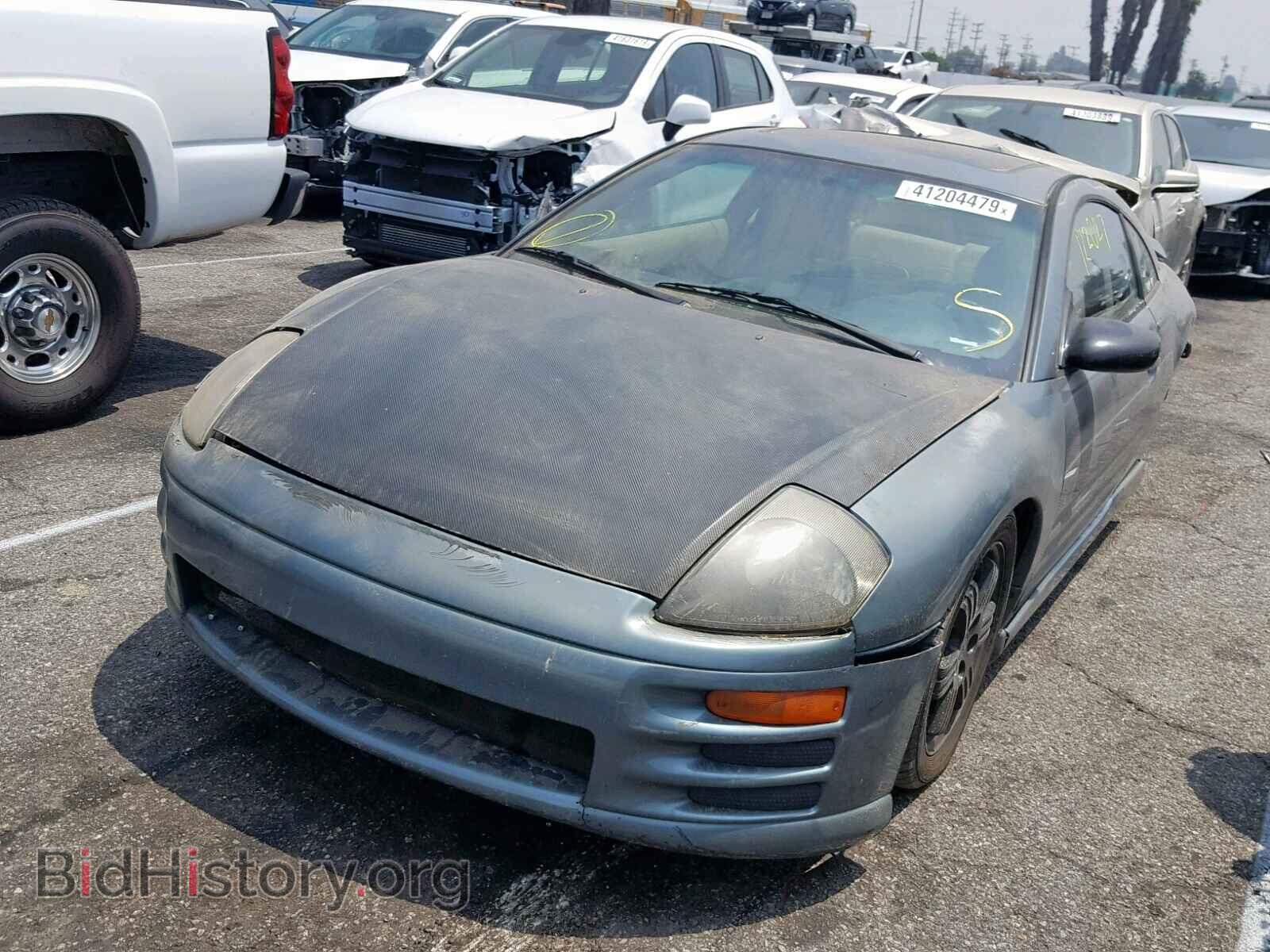 2001 MITSUBISHI ECLIPSE - VIN: 4A3AC54H11E180180 - Фото 2