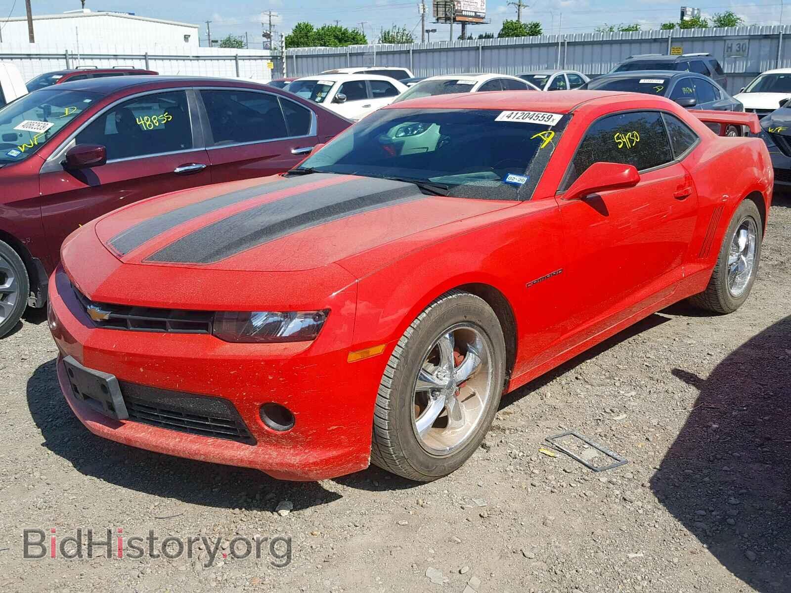 2014 CHEVROLET CAMARO - VIN: 2G1FB1E34E9284543 - Фото 2