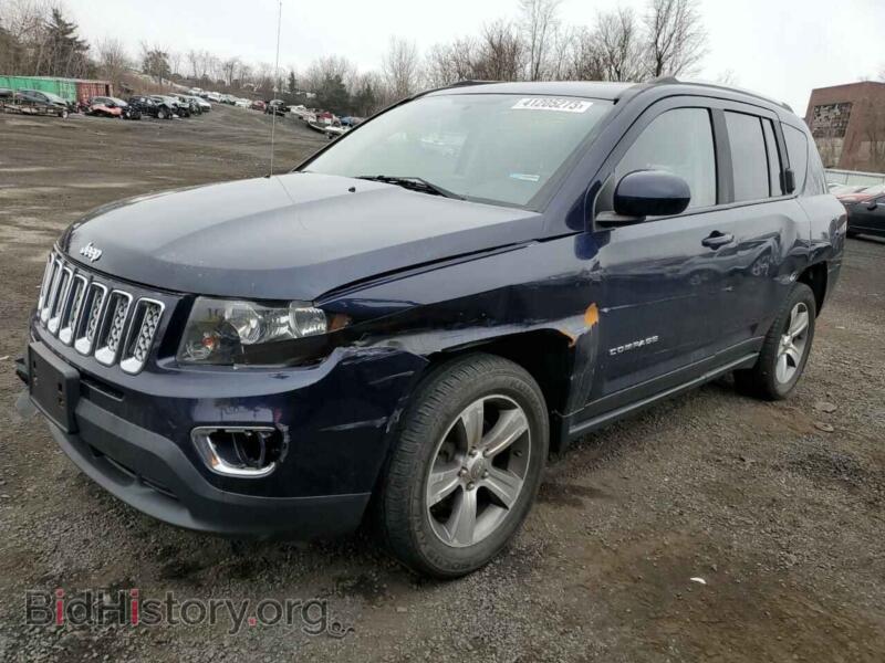 2017 Jeep COMPASS Compass LA (VIN 1C4NJDEB8HD127085) — фото 1 из 13, Copart, повреждение: передняя часть