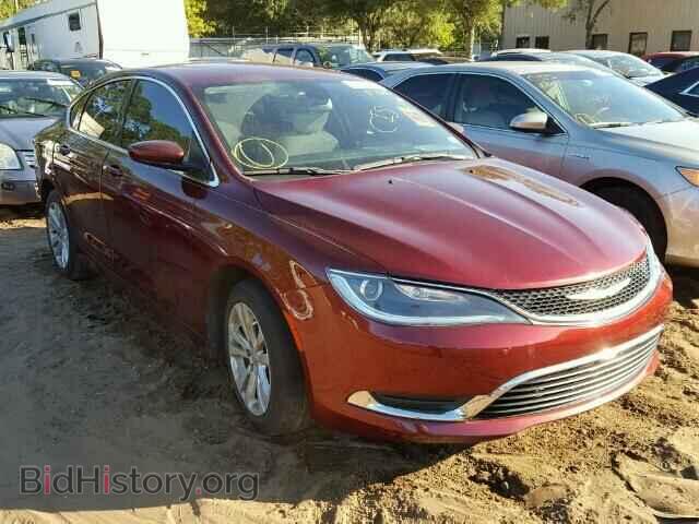 Фотография 1C3CCCAB7GN102175 - CHRYSLER 200 2016