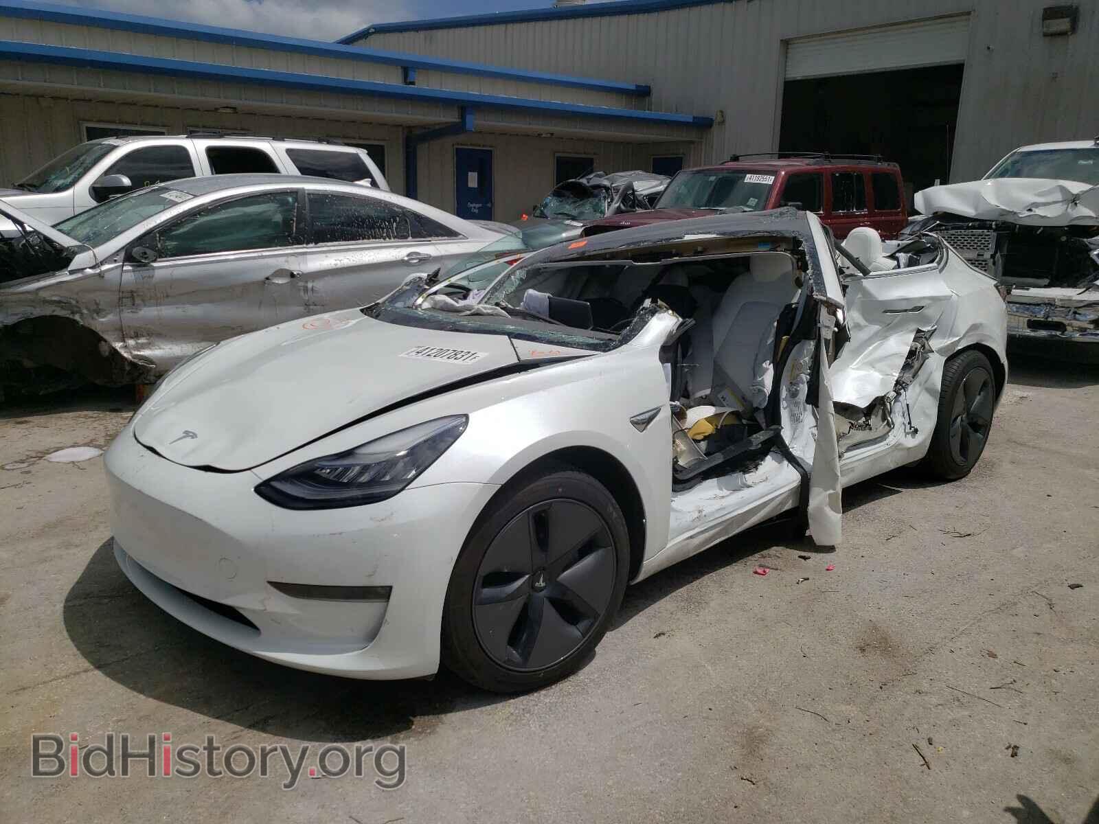 2020 TESLA MODEL 3 - VIN: 5YJ3E1EB3LF639705 - Фото 2