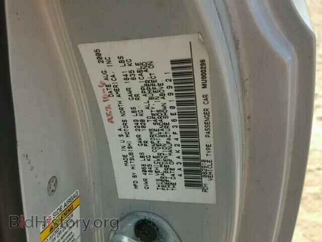 2006 MITSUBISHI ECLIPSE - VIN: 4A3AK24F36E019921 - Photo 10