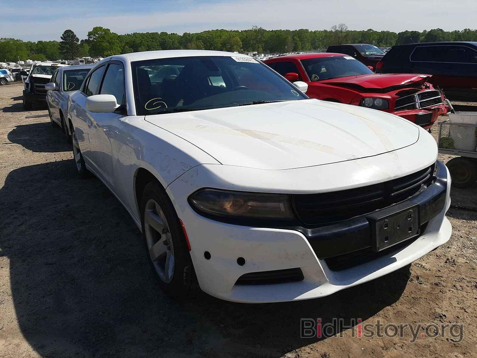 Photo 2C3CDXAT1FH867127 - DODGE CHARGER 2015