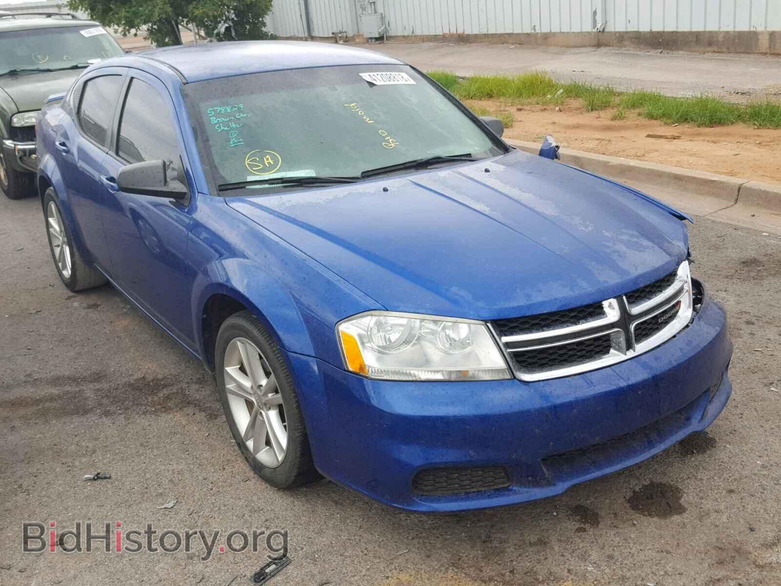 Фотография 1C3CDZAG2DN621805 - DODGE AVENGER 2013