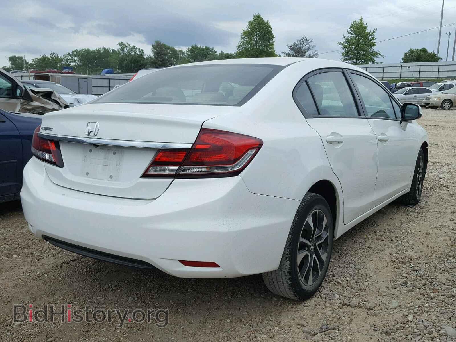 2013 HONDA CIVIC - VIN: 2HGFB2F8XDH523851 - Фото 4