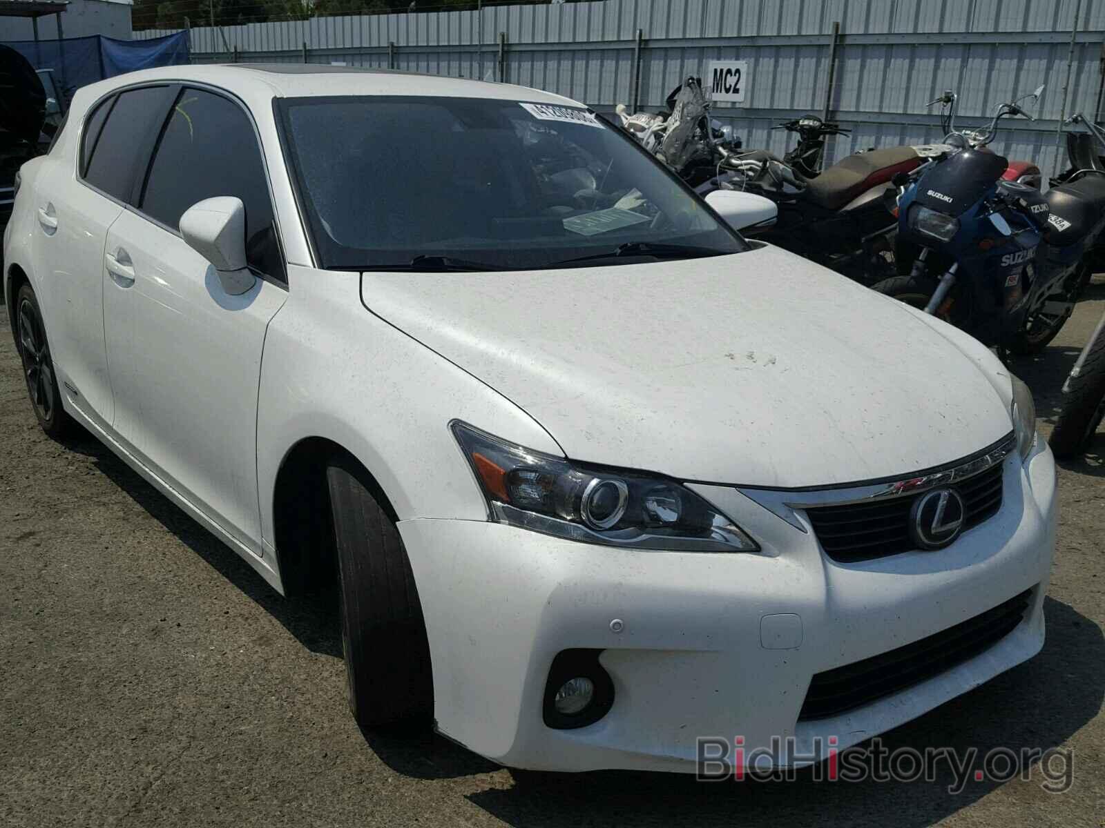 Photo JTHKD5BH4D2125959 - LEXUS CT 200 2013