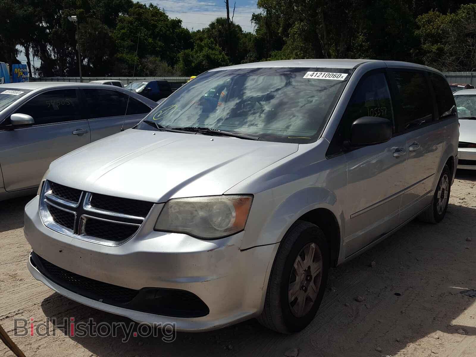 2011 DODGE CARAVAN - VIN: 2D4RN4DG3BR769398 - Фото 2