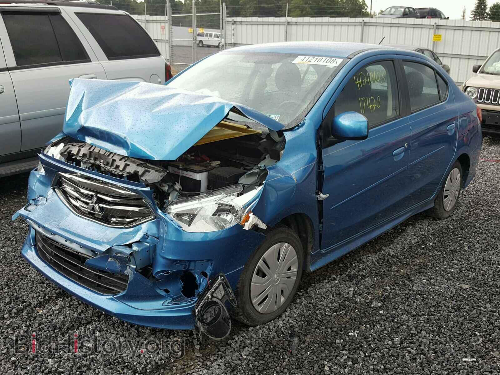 2017 MITSUBISHI MIRAGE - VIN: ML32F3FJ0HHF11624 - Фото 2