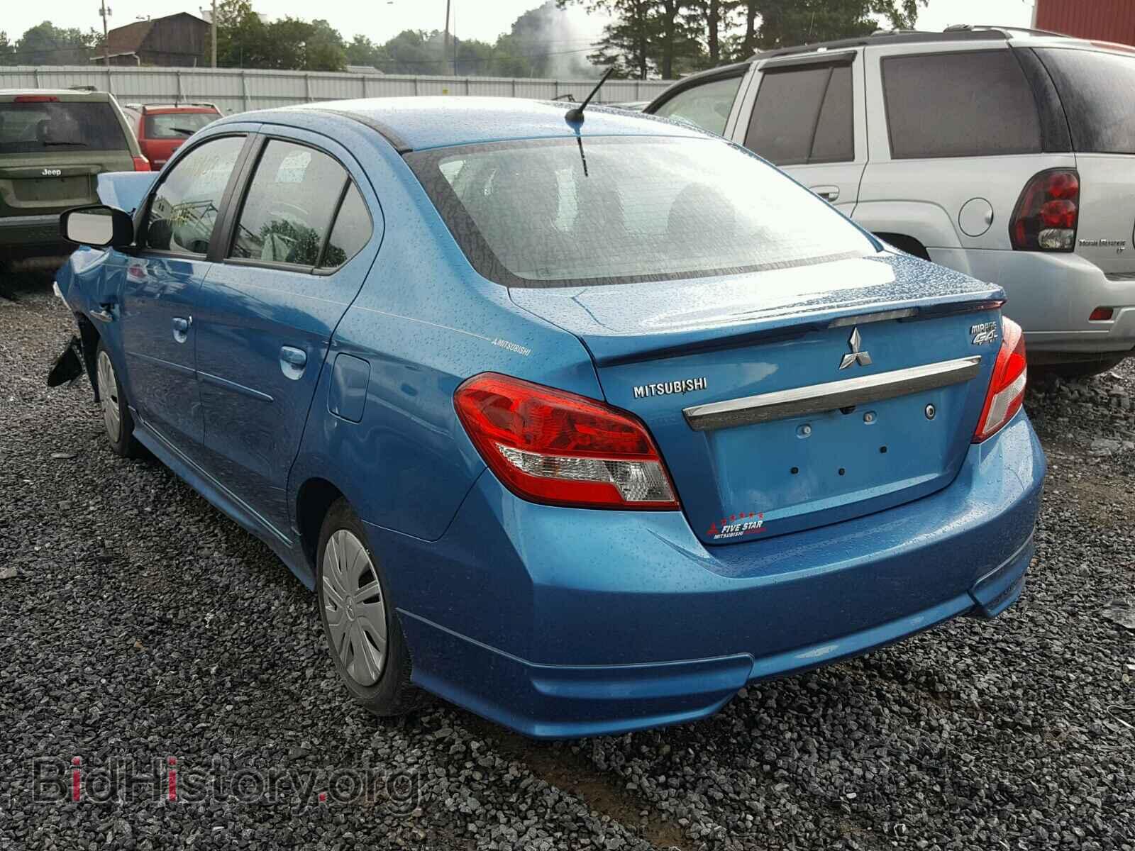 2017 MITSUBISHI MIRAGE - VIN: ML32F3FJ0HHF11624 - Фото 3