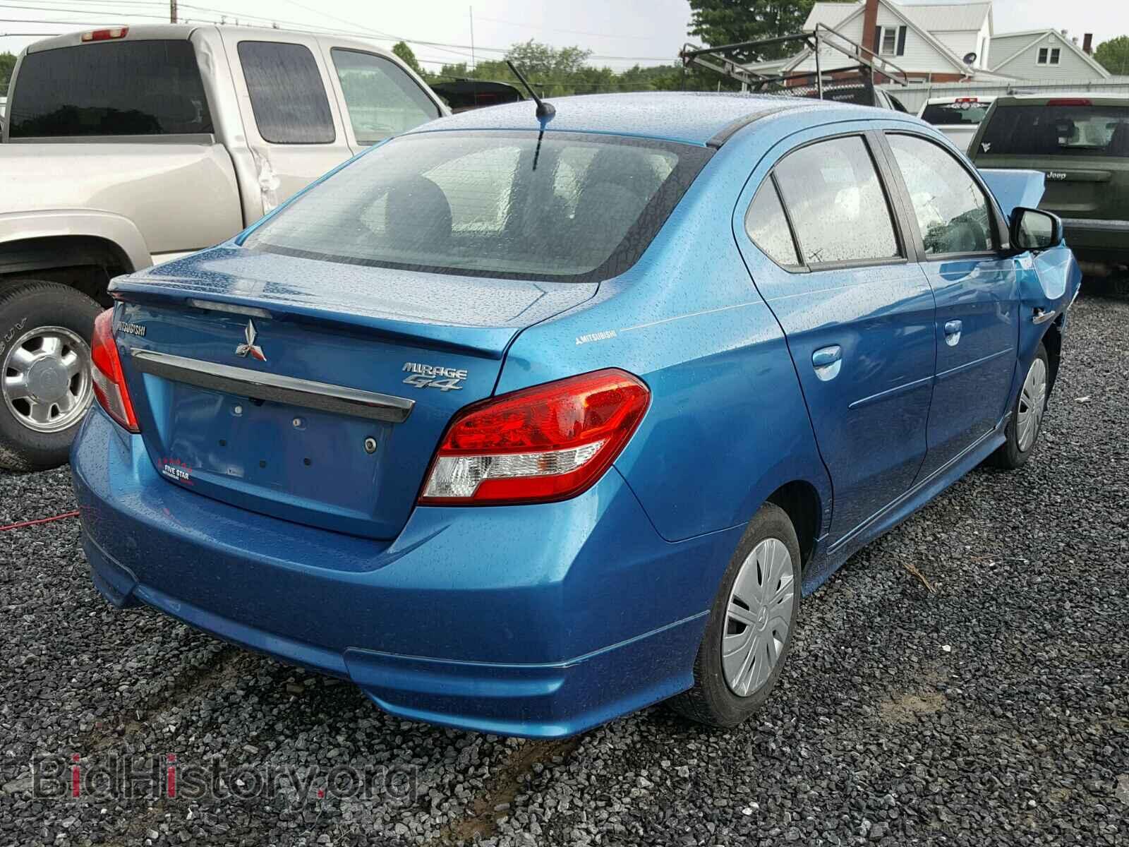 2017 MITSUBISHI MIRAGE - VIN: ML32F3FJ0HHF11624 - Фото 4